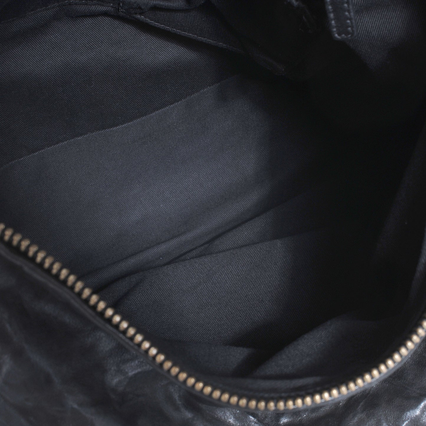 Tumbled Sheepskin Medium Pandora Bag Black