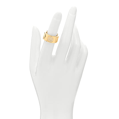 Louis Vuitton 18K Yellow Gold Diamond Empreinte Ring 48 4.5 2 of 4