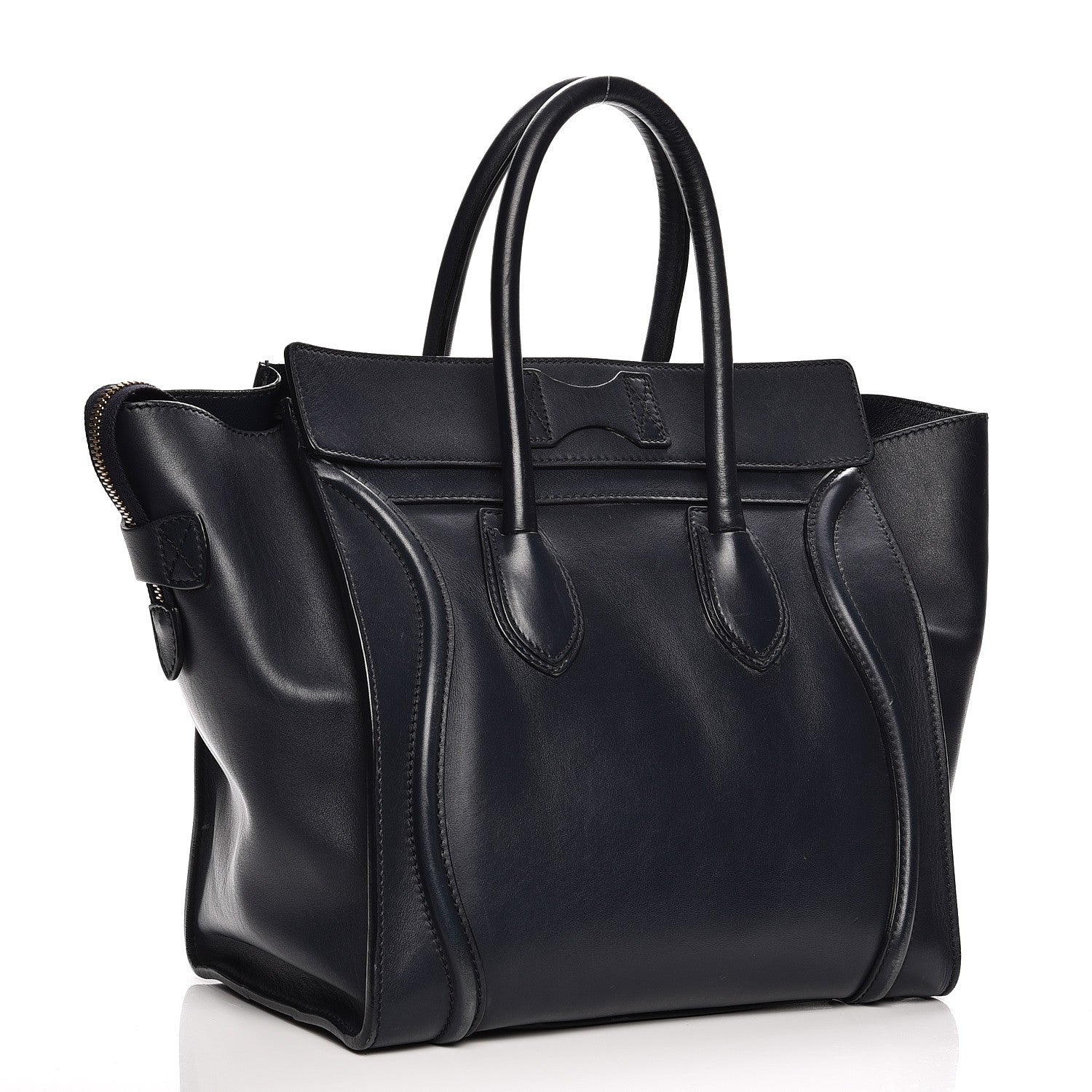 Celine Smooth Calfskin Mini Luggage Navy 3 of 15
