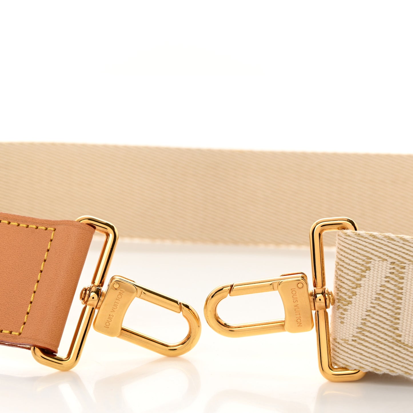 Monogram Utility Crossbody Bandouliere Shoulder Strap Beige