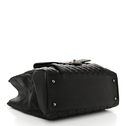 Chanel Caviar Quilted Large Casual Pocket Tote Black 4 of 11