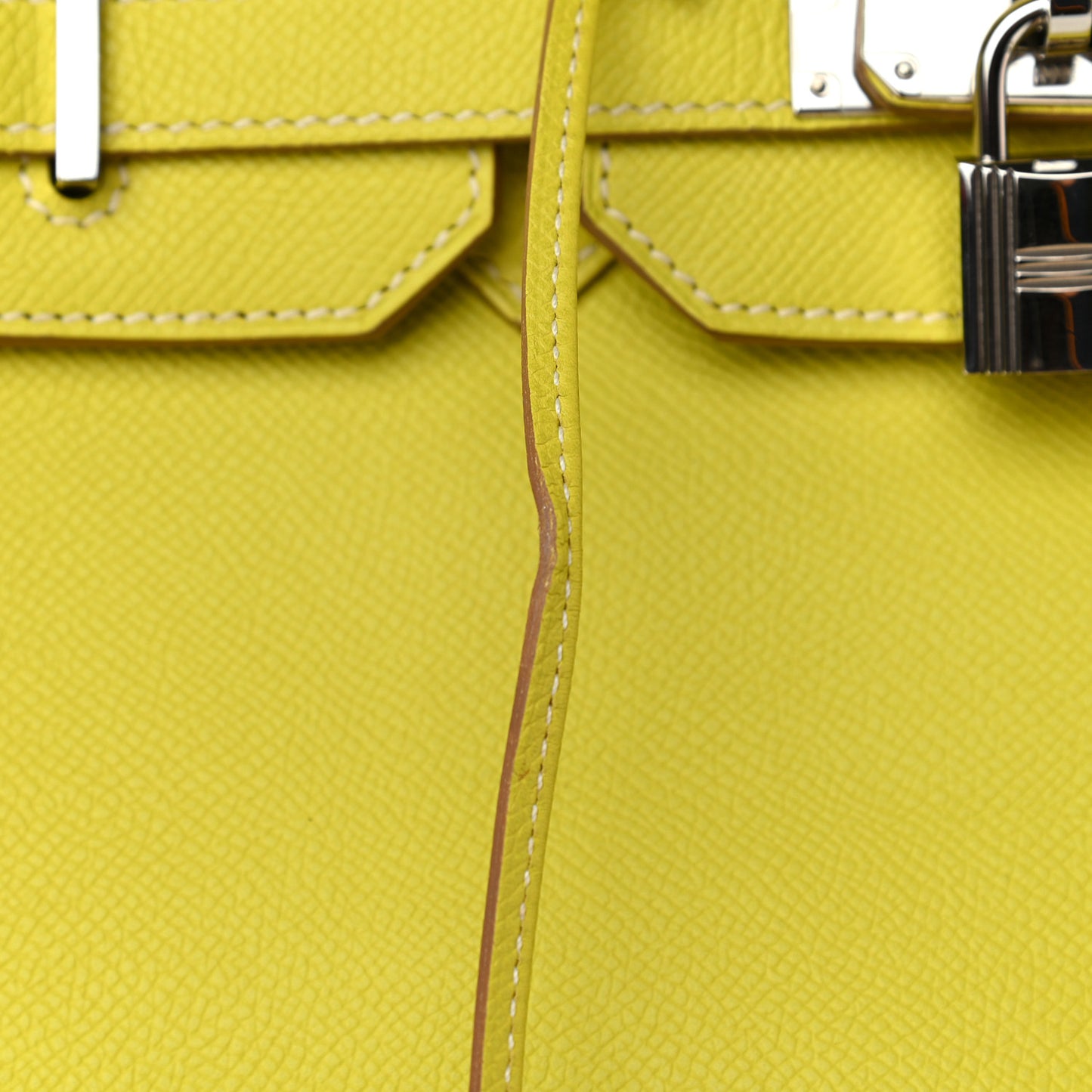 Epsom Candy Birkin 35 Lime Gris Perle