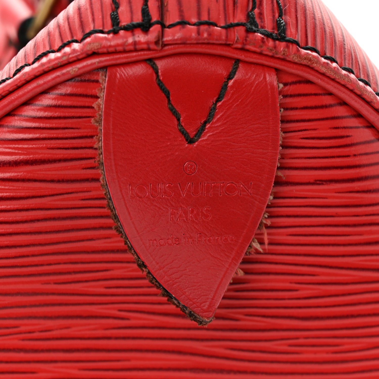 Louis Vuitton Epi Speedy 25 Castillan Red 6 of 17