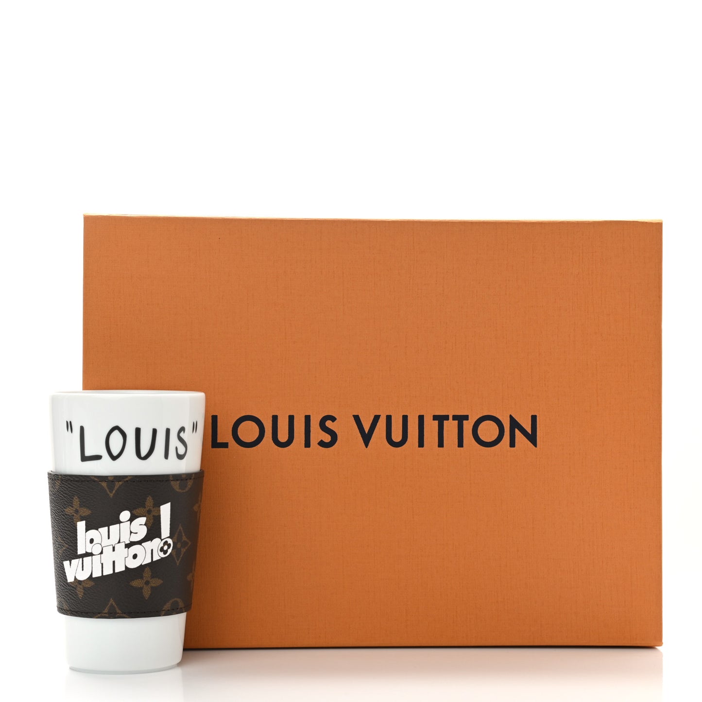 Monogram Calfskin Everyday LV Louis Cup
