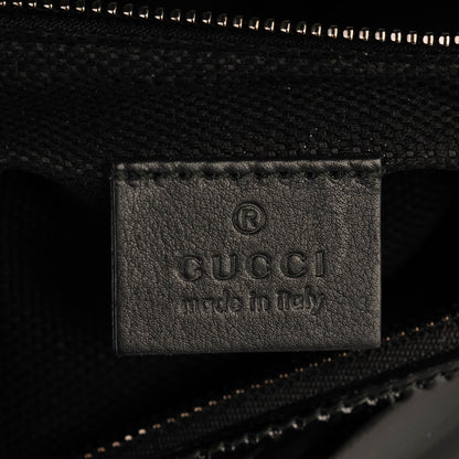 Gucci Patent Shearling Medium Soho Chain Shoulder Bag Black 6 of 7