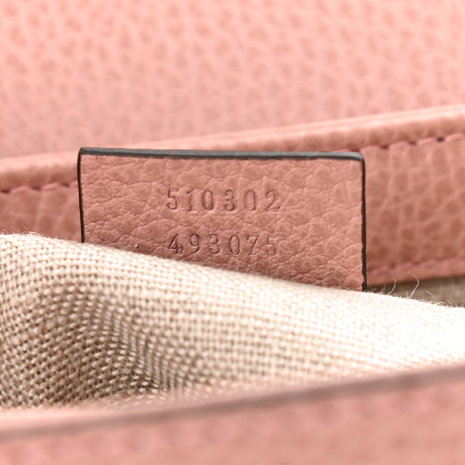 Gucci Dollar Calfskin Interlocking G Top Handle Shoulder Bag Soft Pink 7 of 16