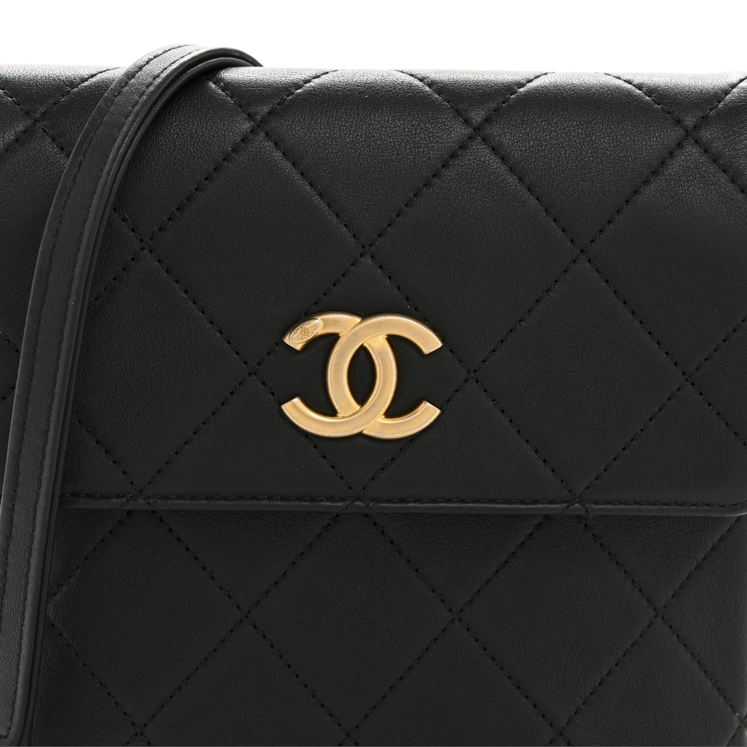 Chanel Calfskin Quilted Pearl Small About Pearls Hobo Bag Black 8 of 10