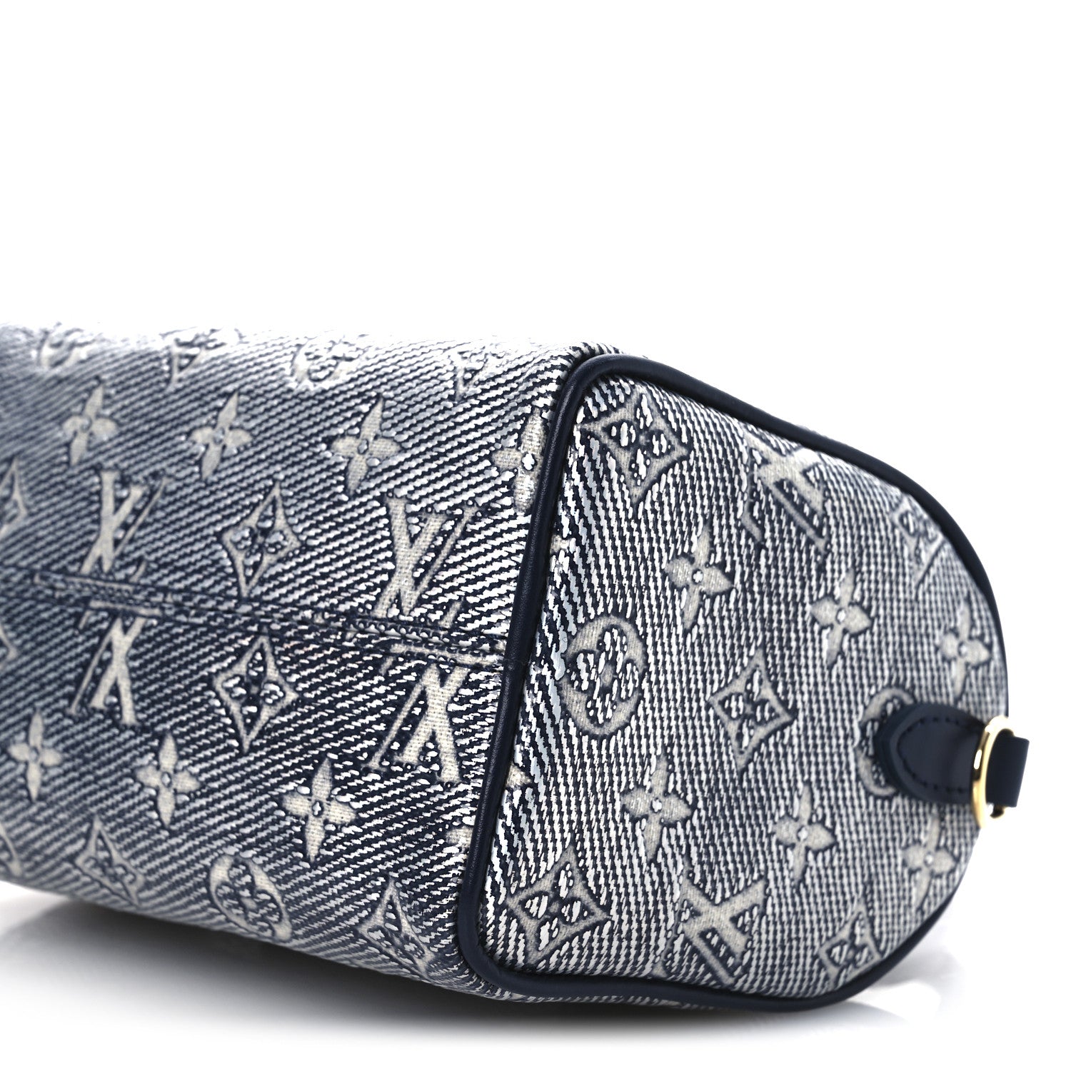 Louis Vuitton Monoglam Speedy Bandouliere 20 Blue 9 of 9