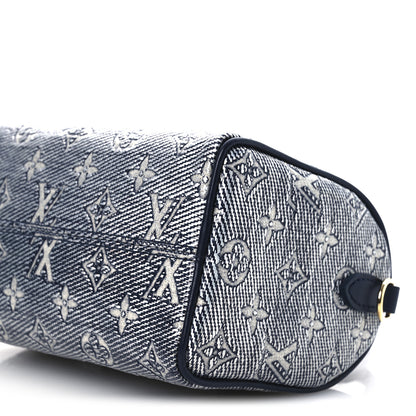 Louis Vuitton Monoglam Speedy Bandouliere 20 Blue 9 of 9