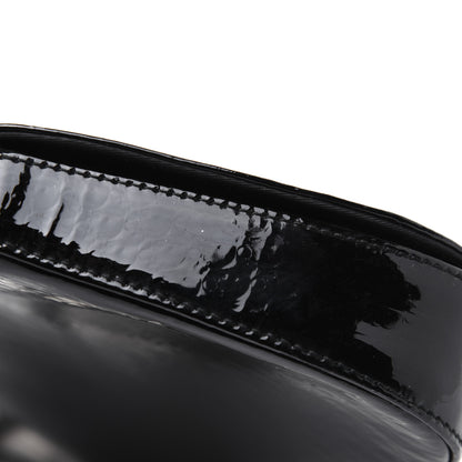Christian Dior Patent Trotter Maris Pearl Shoulder Bag Black 20 of 26