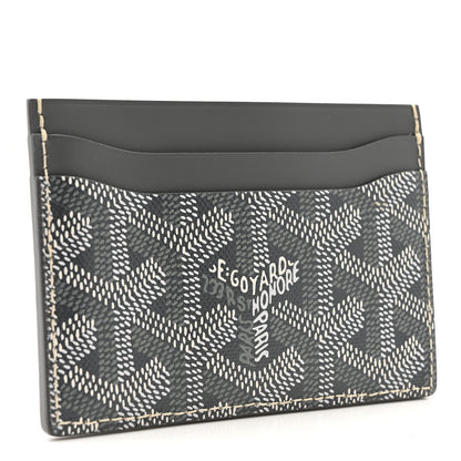 Goyard Goyardine Saint Sulpice Card Holder Grey 3 of 7