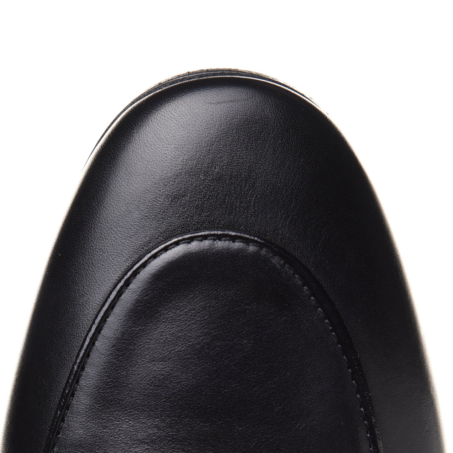 Calfskin Womens Jordaan Loafers 40.5 Black