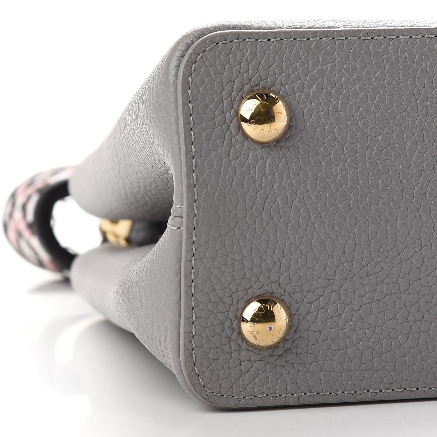 Louis Vuitton Taurillon Woven Capucines PM 7 of 8