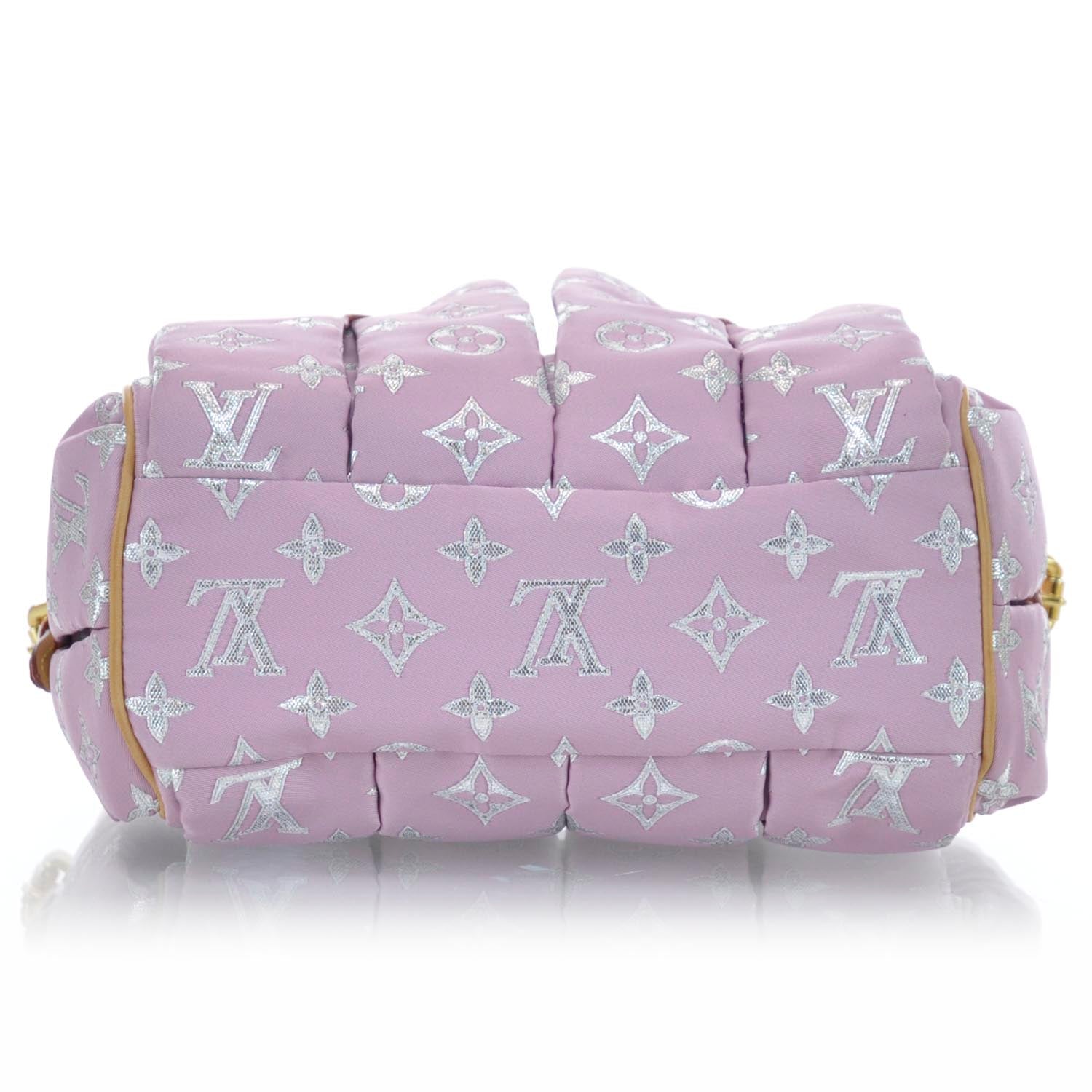 Louis Vuitton Monogram Glitter Cabas Pink 5 of 8