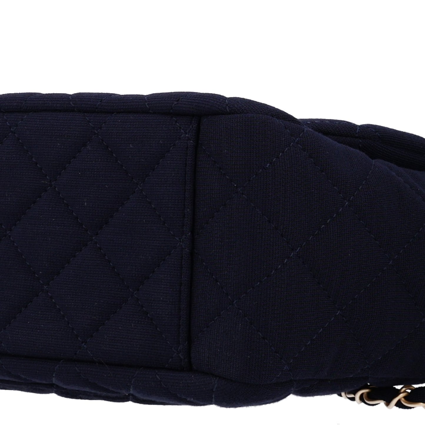 Jersey Quilted XL Jumbo Flap Navy