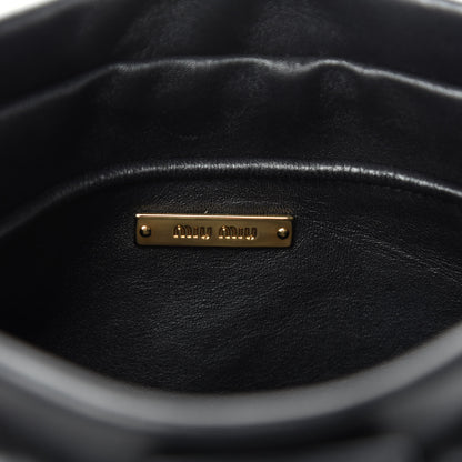 Miu Miu Nappa Matelasse Crossbody Clutch Black 8 of 10