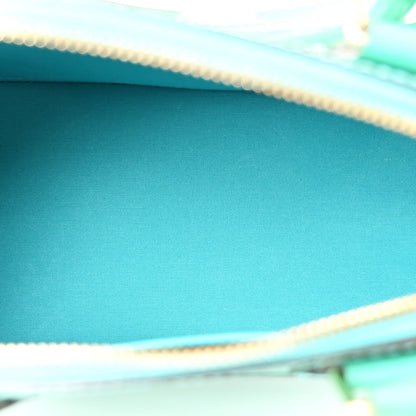 Louis Vuitton Vernis Alma BB Blue Lagon 5 of 10