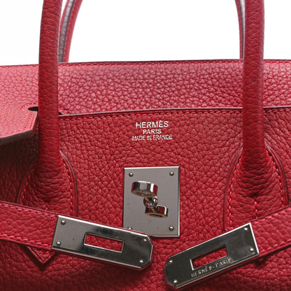 Hermes Togo Birkin 35 Rouge Vif 6 of 13