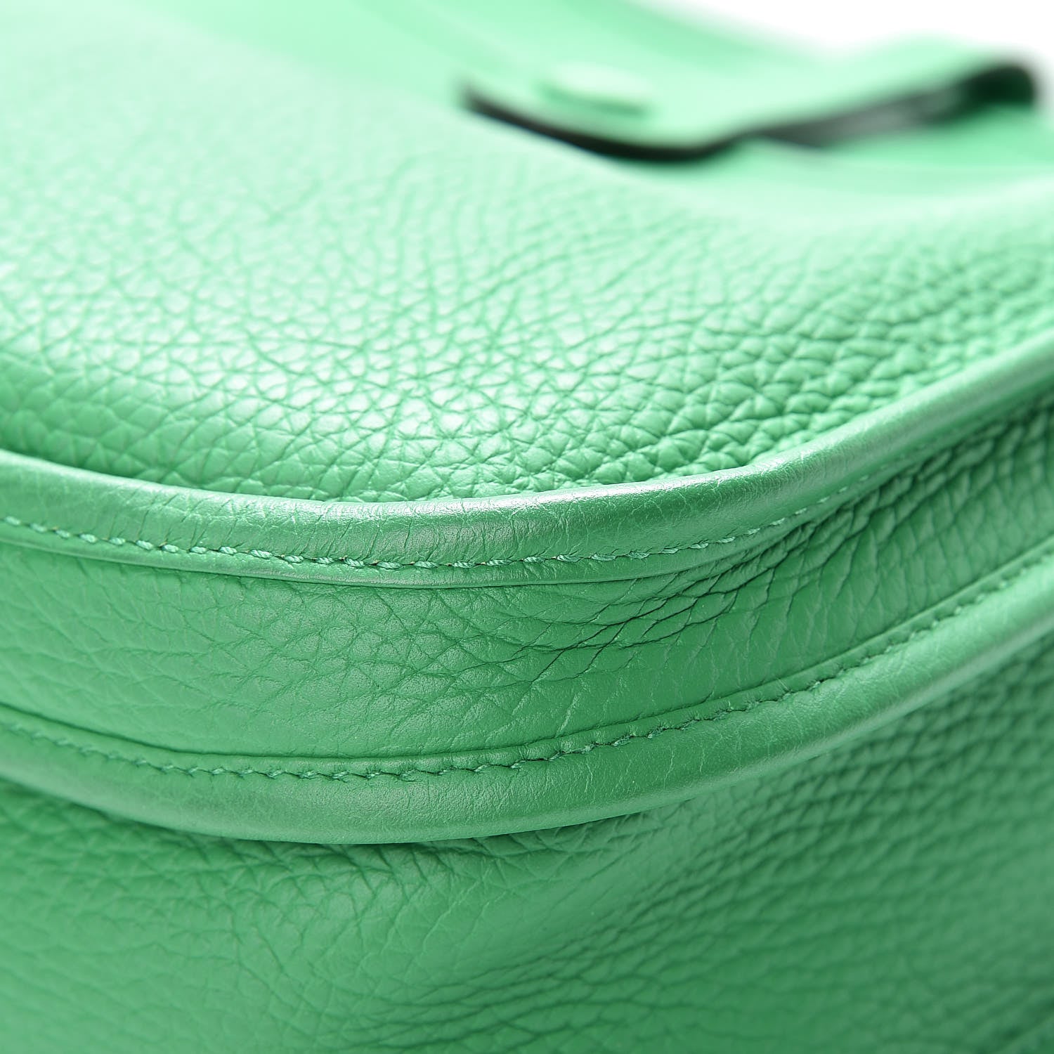 Hermes Taurillon Clemence Evelyne III PM Bambou 10 of 15