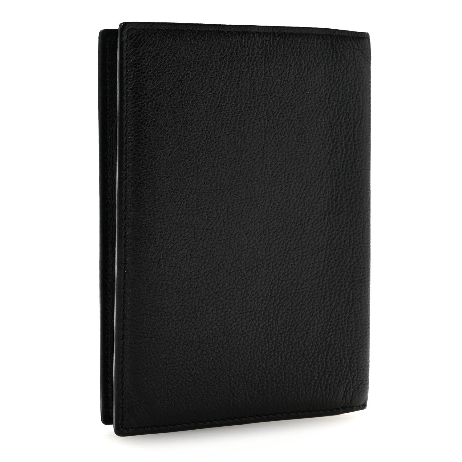 Chanel Grained Calfskin CC Passport Holder Wallet Black 3 of 11