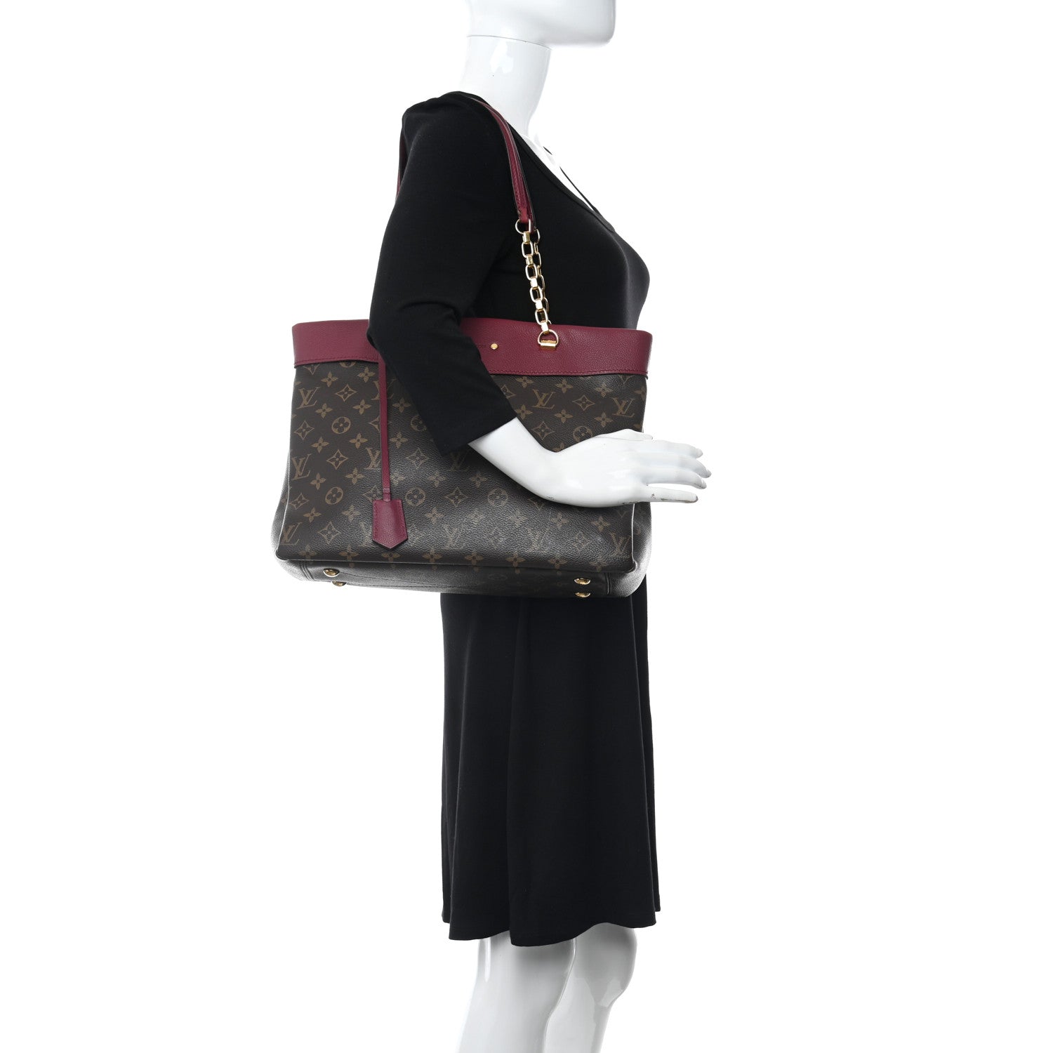 Louis Vuitton Monogram Pallas Shopper Aurore 2 of 14