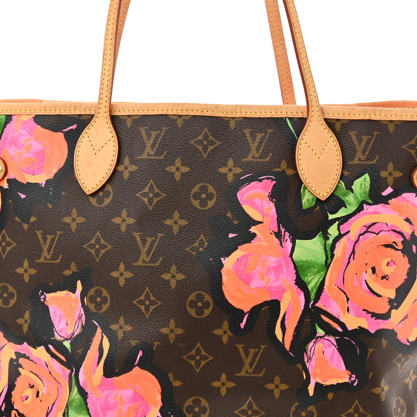 Monogram Roses Neverfull MM