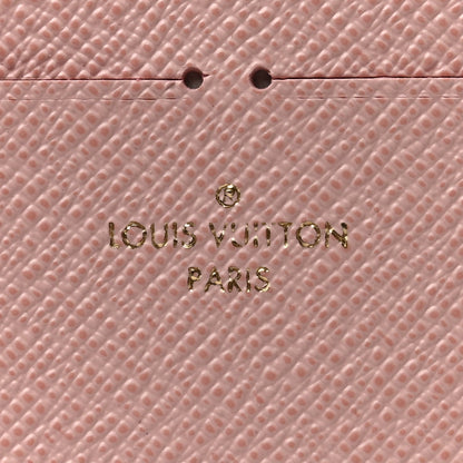 Louis Vuitton Calfskin Felicie Card Holder Insert Rose Ballerine 6 of 6