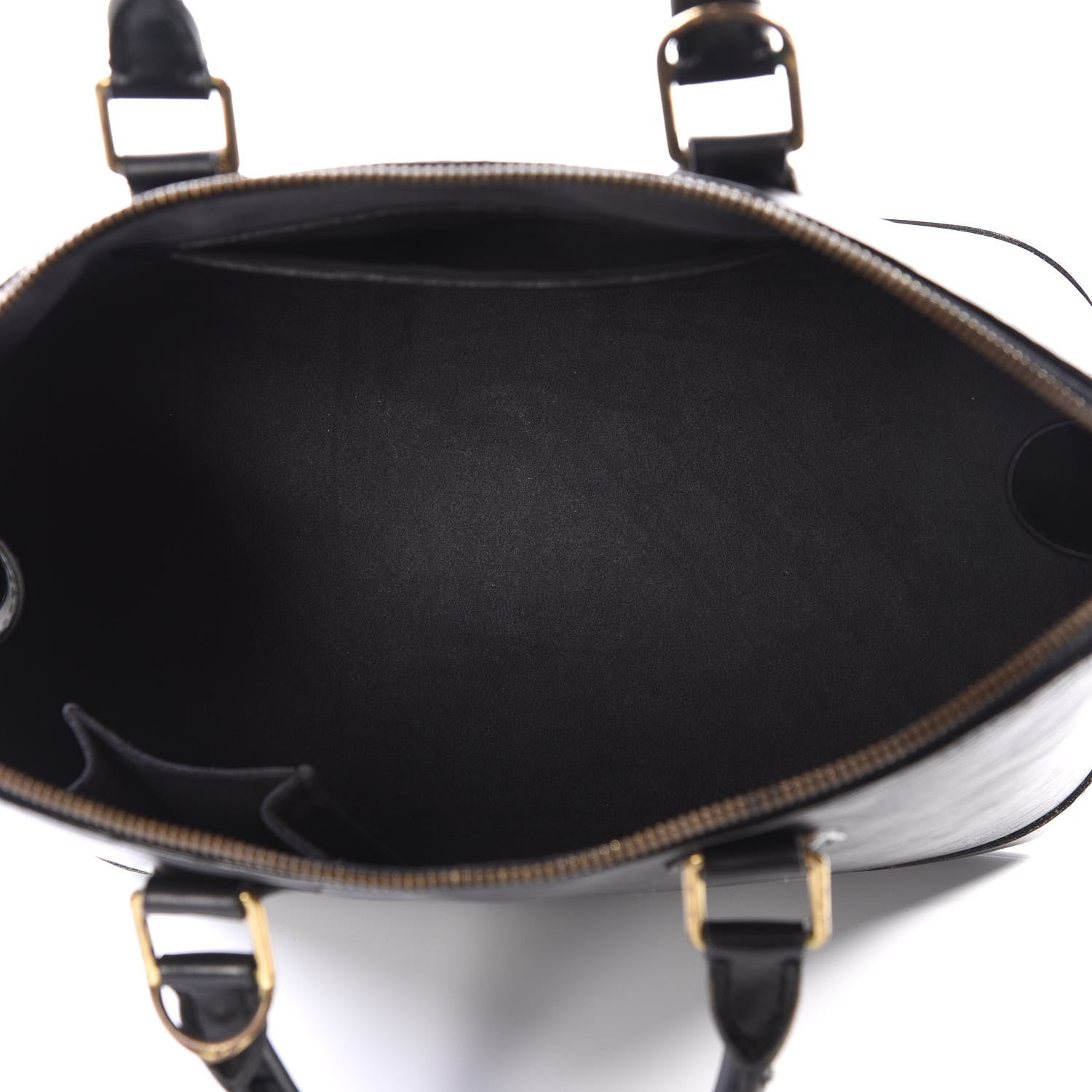Louis Vuitton Epi Alma PM Black 4 of 14