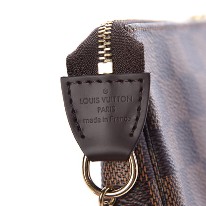 Louis Vuitton Damier Ebene Mini Pochette Accessories 6 of 7
