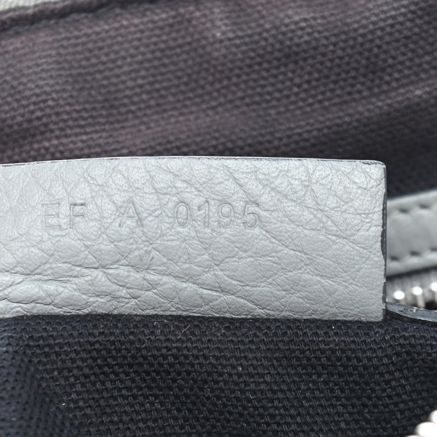 Calfskin Pandora Backpack Pearl Grey