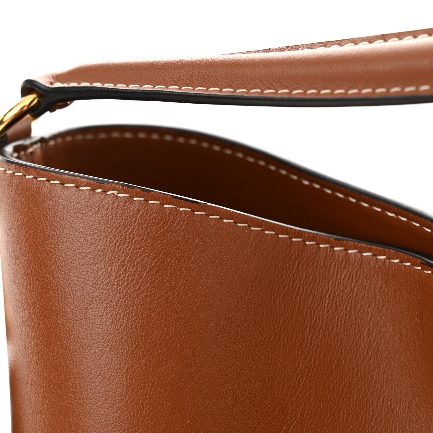 Celine Smooth Calfskin Bucket 16 Bag Tan 12 of 13