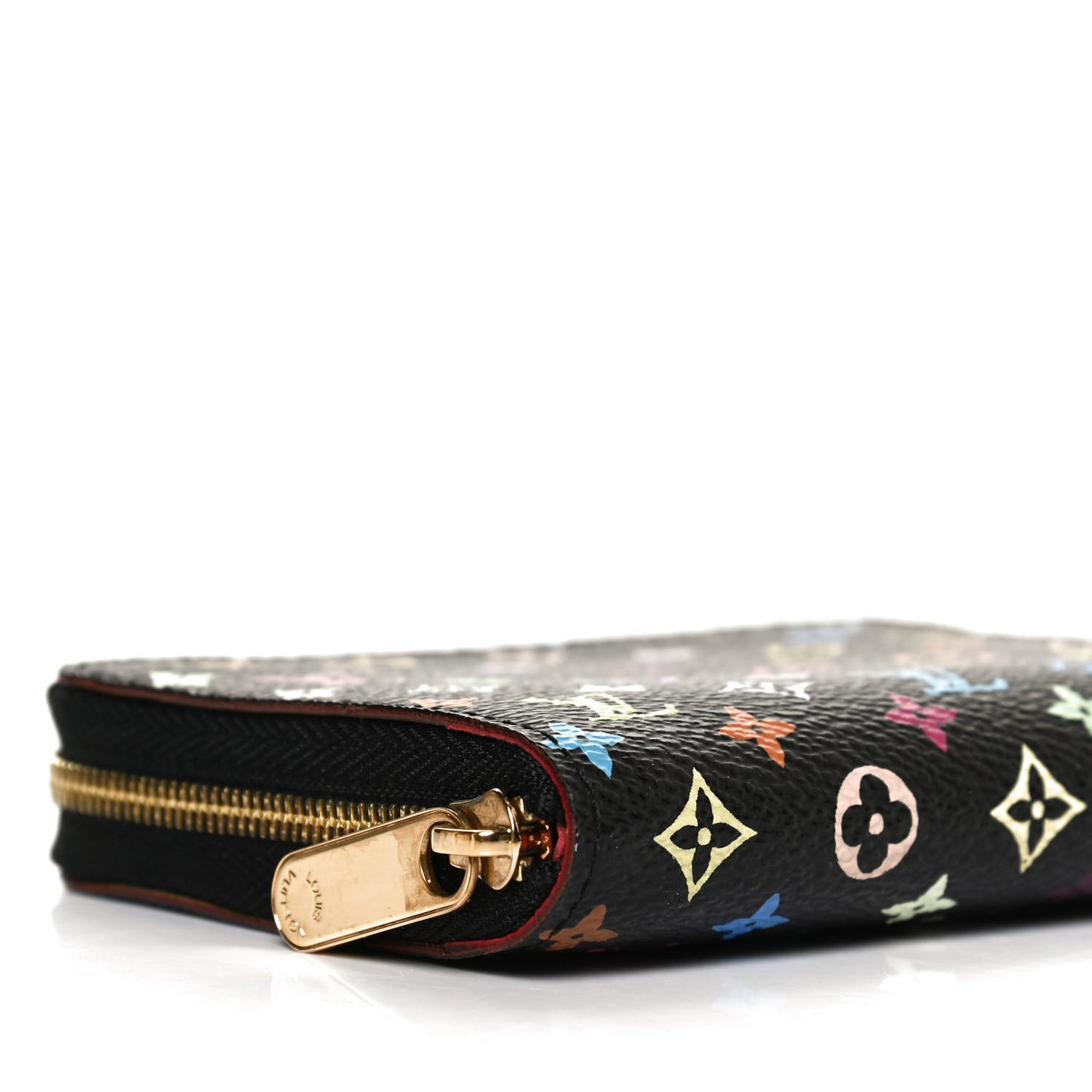 Monogram Multicolor Zippy Coin Purse Black Grenade