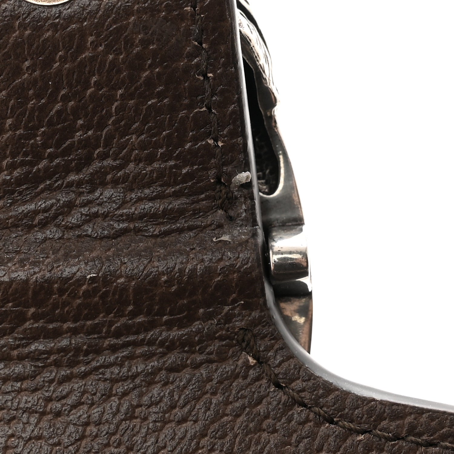 Gucci Monogram Jumbo GG Textured Dollar Calfskin Mini Dionysus Chain Wallet Camel Ebony New Acero 12 of 12