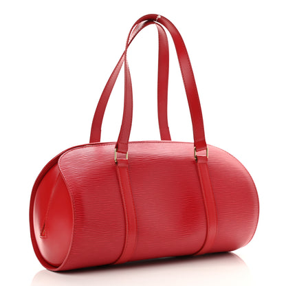 Louis Vuitton Epi Soufflot Rouge 4 of 10