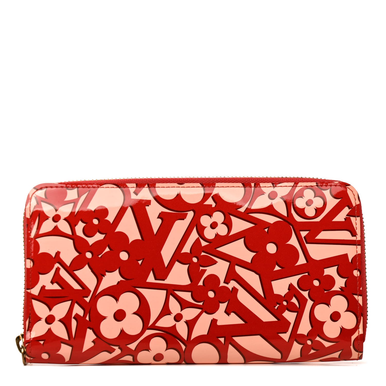 Louis Vuitton Patent Sweet Monogram Zippy Wallet Pomme D'Amour 1 of 7