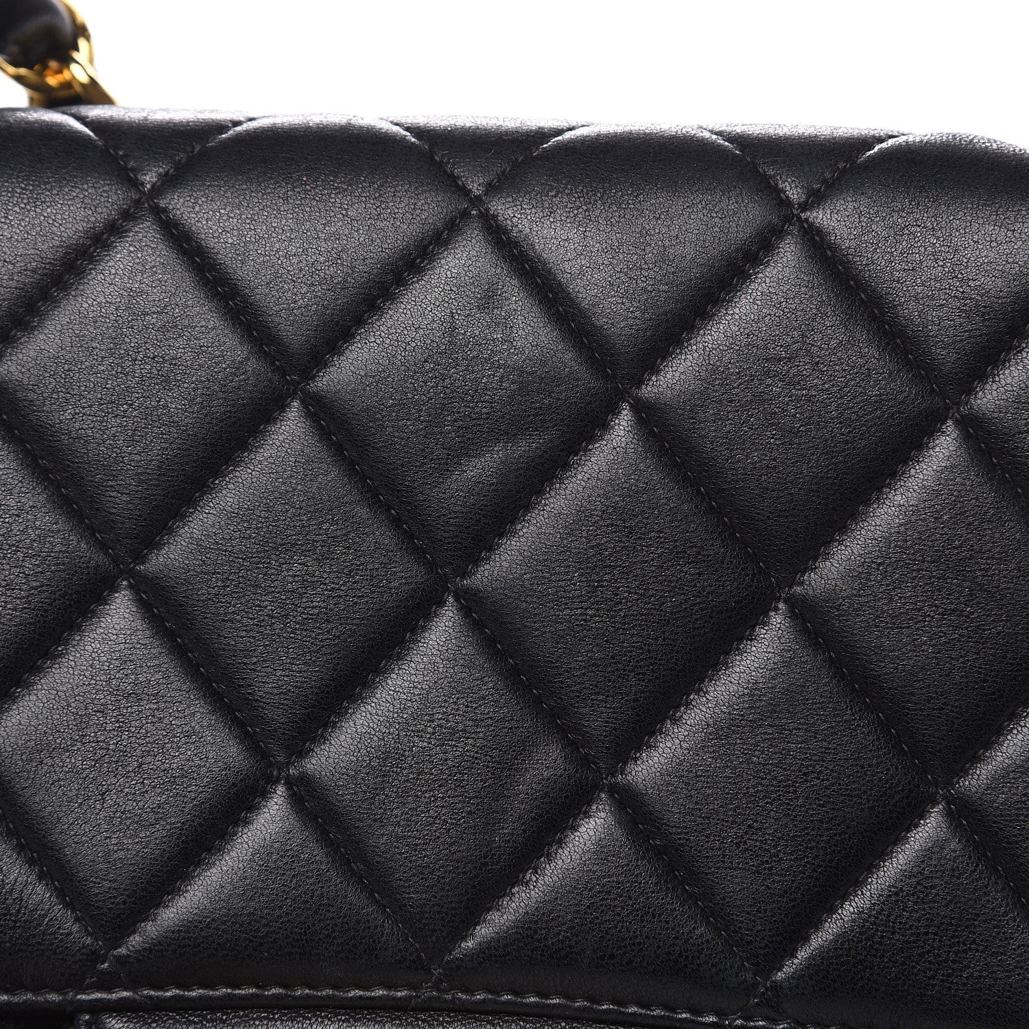 Chanel Lambskin Quilted XL Jumbo Single Flap Black 13 of 18