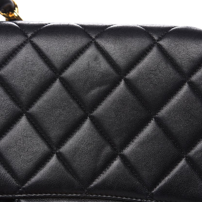 Chanel Lambskin Quilted XL Jumbo Single Flap Black 13 of 18