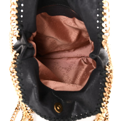 Stella McCartney Shaggy Deer Mini Falabella Fold Over Tote Slate 5 of 9