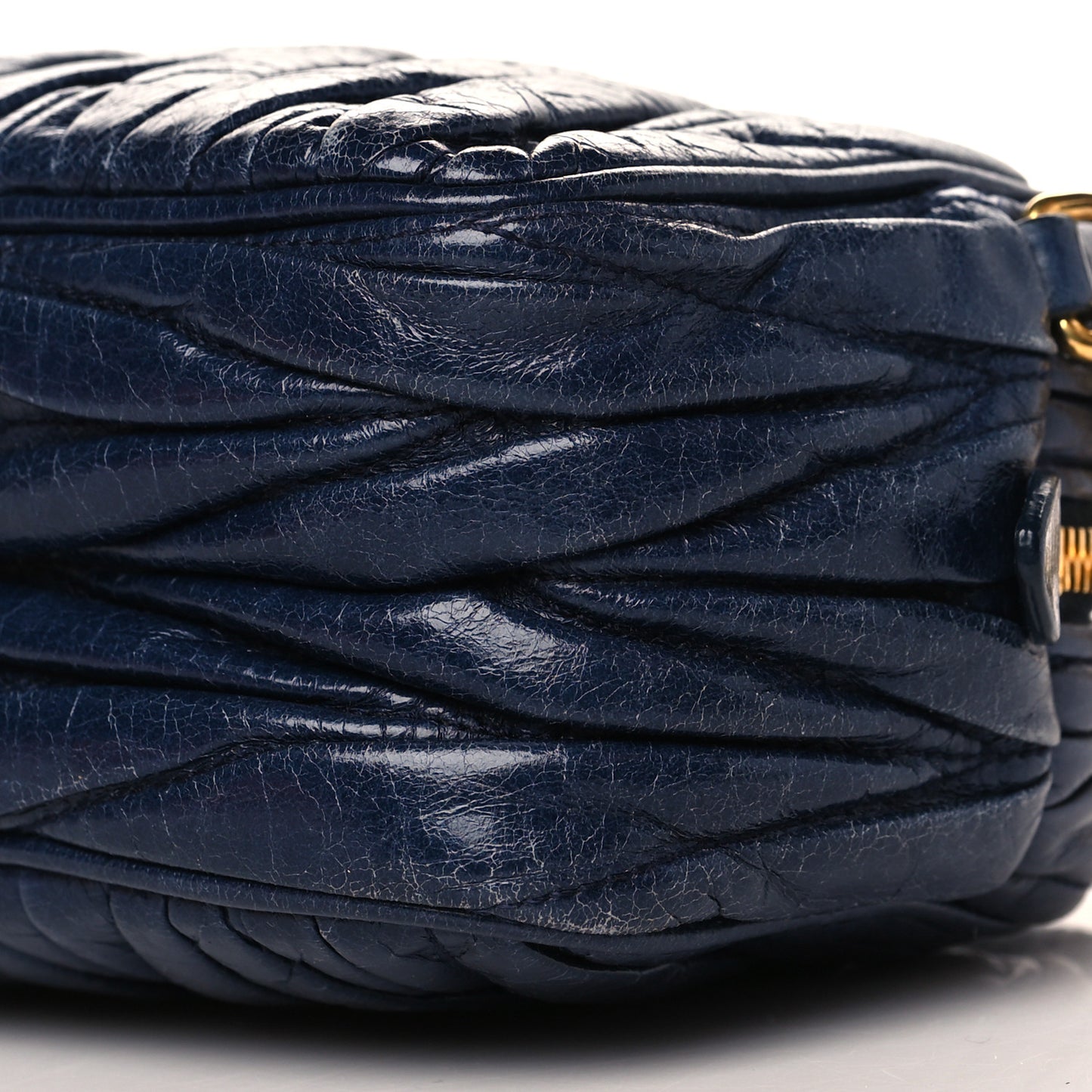 Nappa Matelasse Lux Crossbody Bleuette
