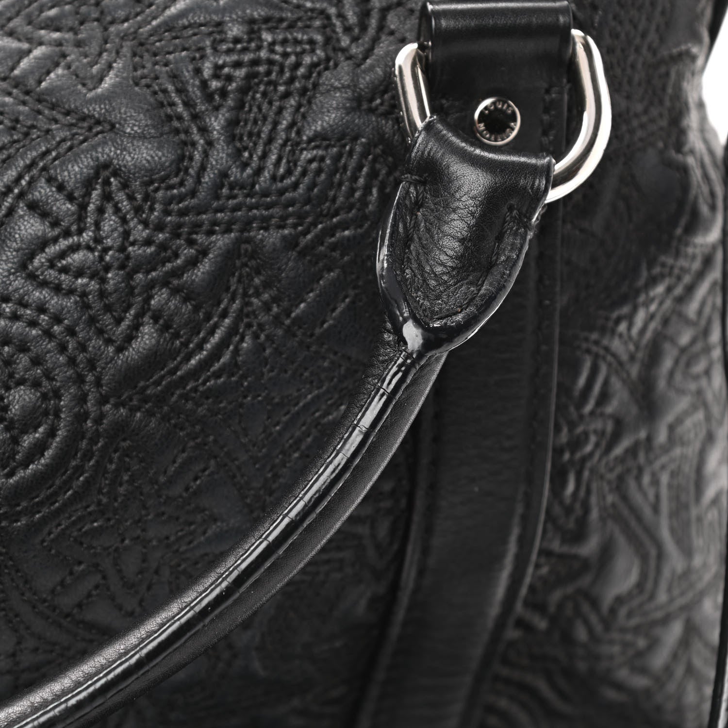 Louis Vuitton Monogram Lambskin Antheia Ixia MM Black 14 of 16