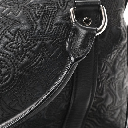 Louis Vuitton Monogram Lambskin Antheia Ixia MM Black 14 of 16