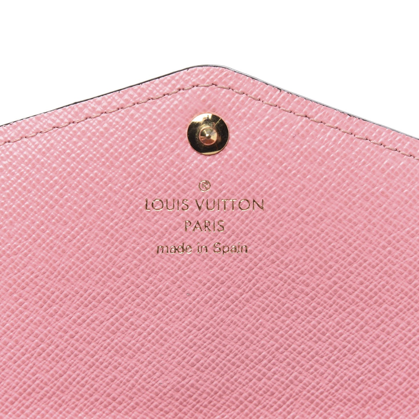 Monogram Jungle Dots Sarah Wallet Sugar Pink Poppy