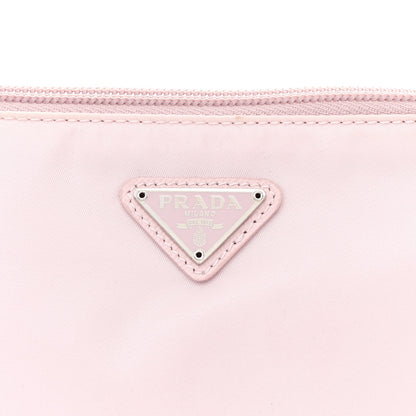 Prada Re-Nylon Vela Saffiano Mini Pochette Bag Alabastro 9 of 14