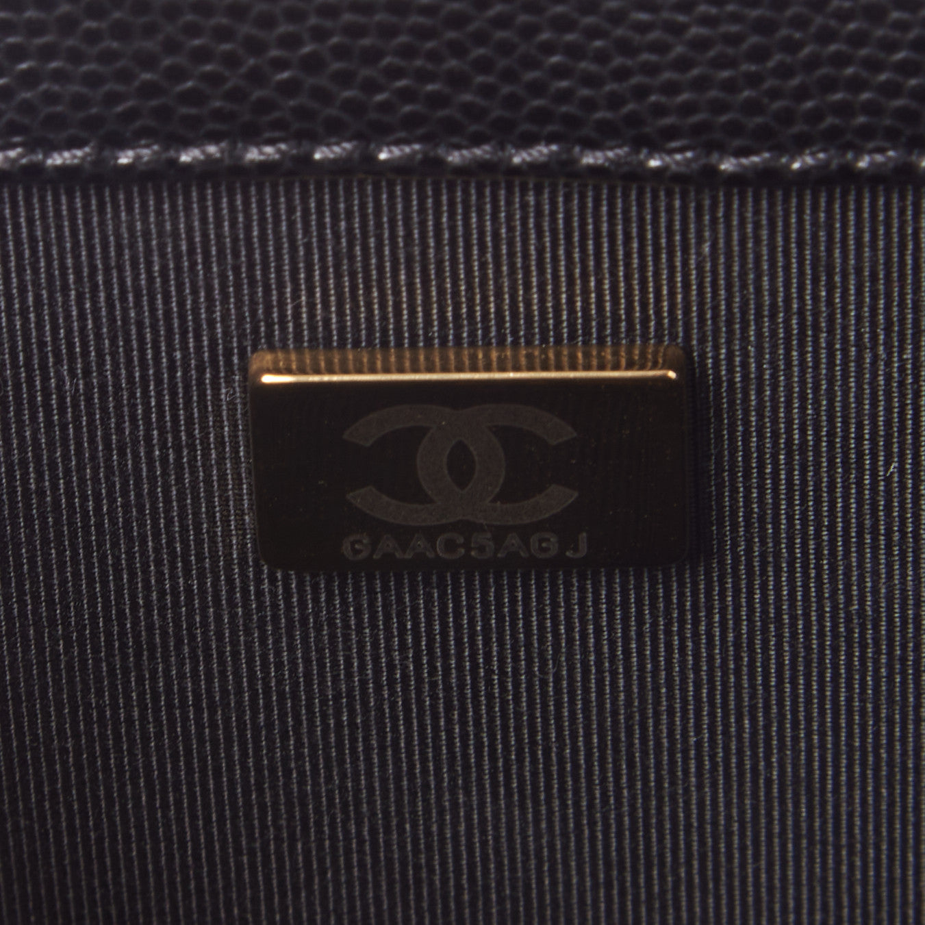 Chanel Caviar Quilted Small Boy Flap Black 9 of 10
