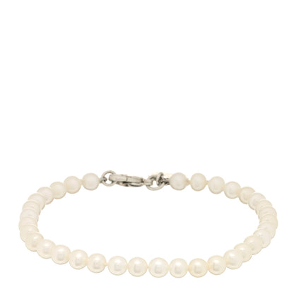 Tiffany Sterling Silver Pearl Ziegfeld Bracelet 1 of 3