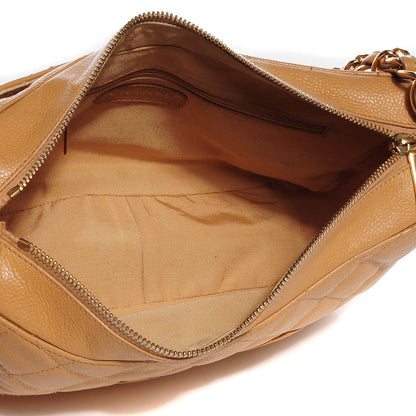 Chanel Caviar Quilted Hobo Beige 5 of 8