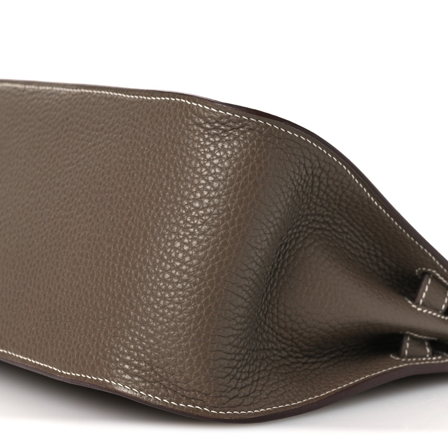 Hermes Taurillon Clemence Jypsiere 28 Etoupe 10 of 10