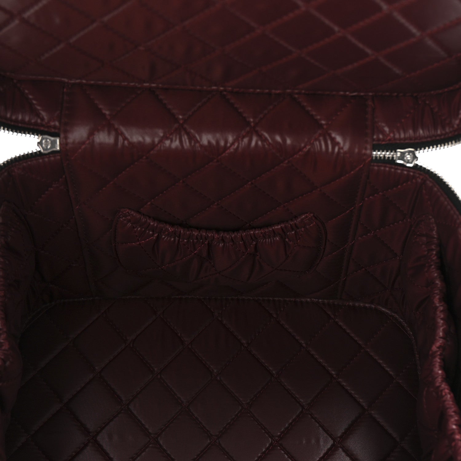 Chanel Lambskin Quilted Large Vanity Pouch Black 9 of 14