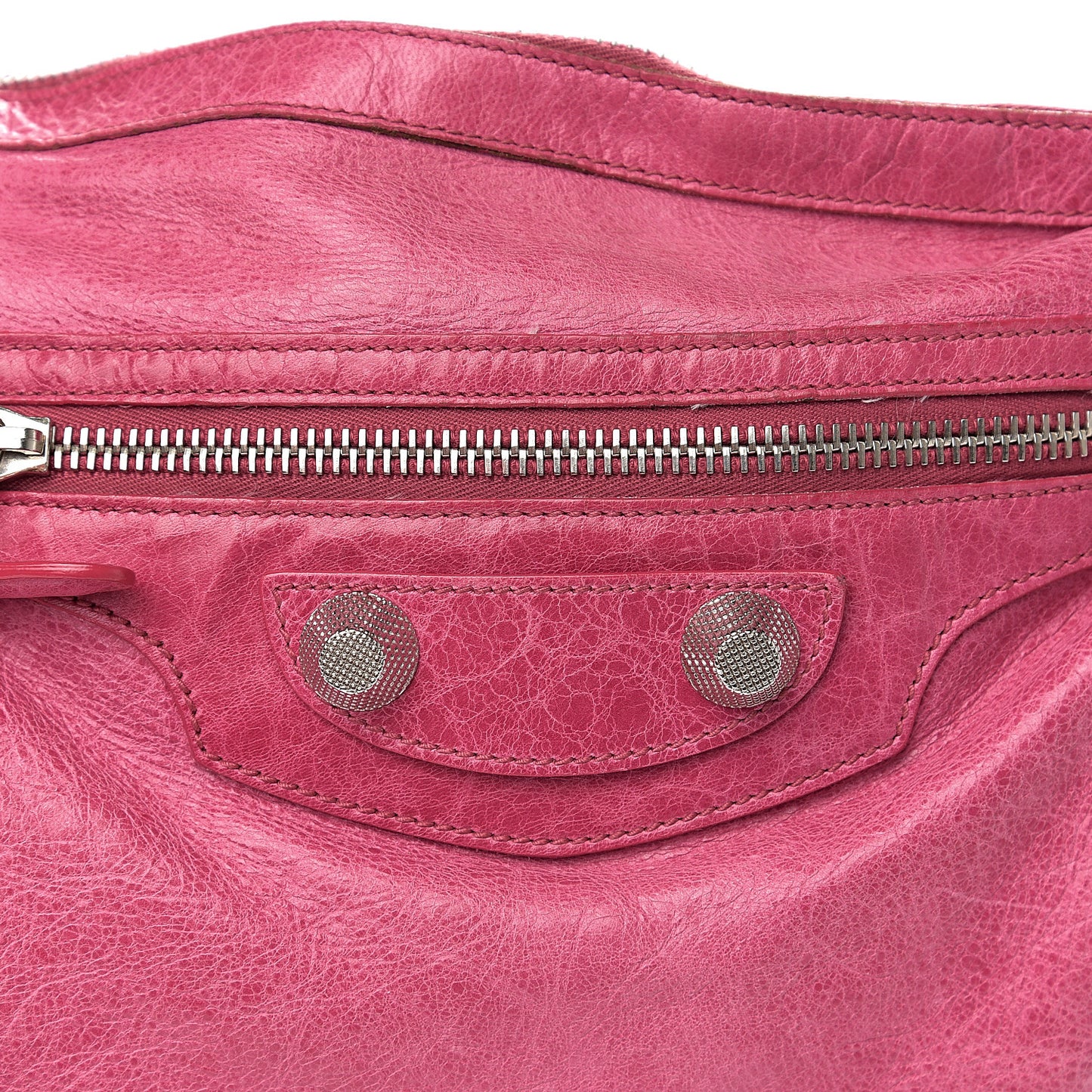 Agneau Giant 21 Silver Hardware Day Hobo Sorbet