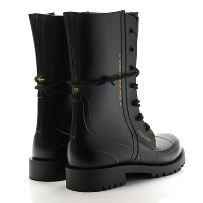 Christian Dior Rubber Diorcamp Low Boots 41 Black 4 of 11